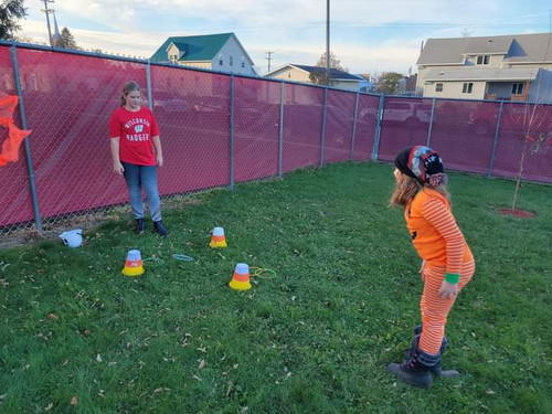 Candy Corn Ring Toss