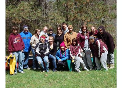 The Crew dressed for the weather - 2009