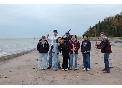 The Crew on the south shore