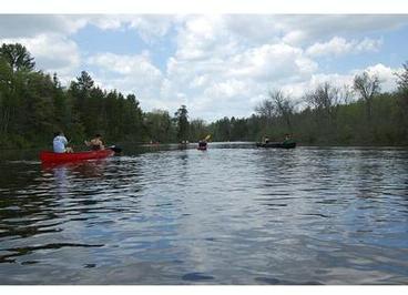 Spring Canoe Trip on Namekagon River